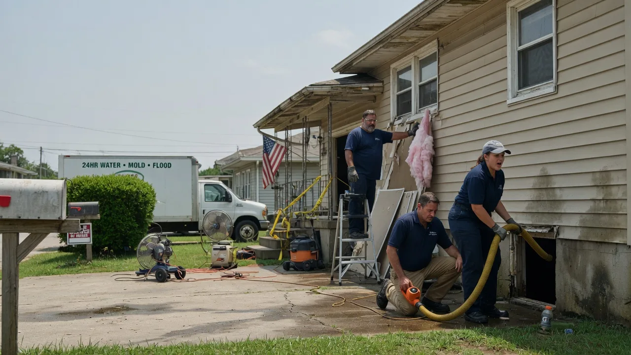 Water Damage Repair in Crum, WV near me